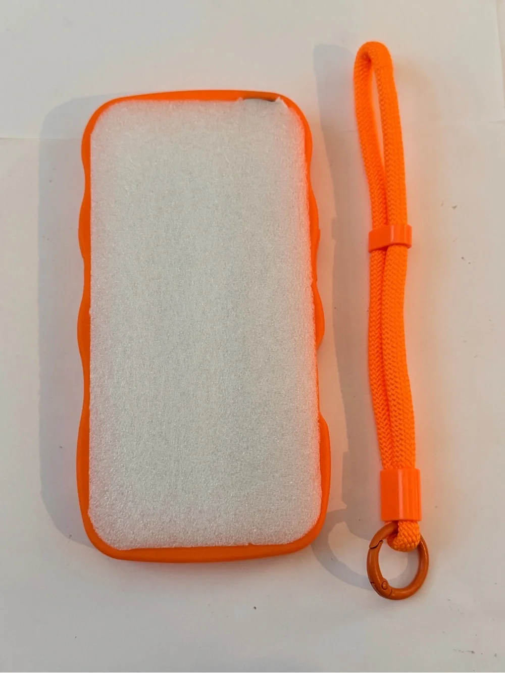iPhone 17 Orange Silicone MagSafe-Compatible Phone Case